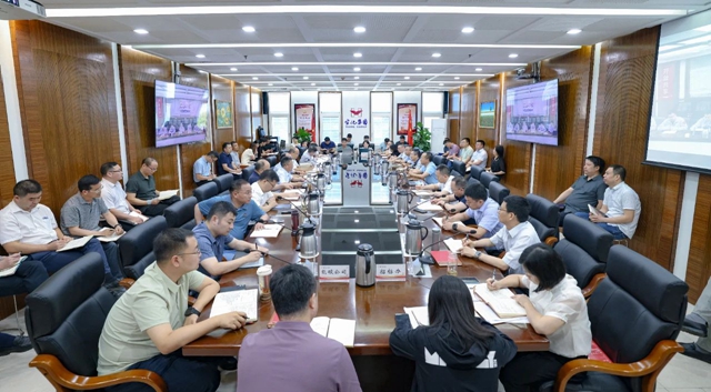 集團黨委傳達學(xué)習習近平總書記重要講話精神 研究推進學(xué)習教育查擺問題整改整治工作(圖1)