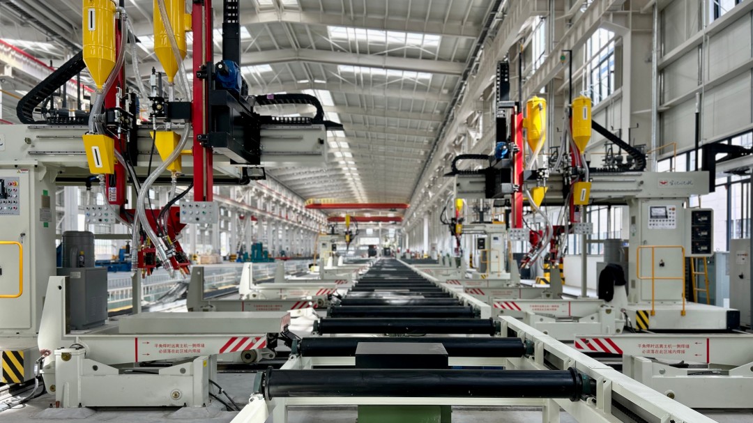 鋼結(jié)構(gòu)自動化生產(chǎn)線